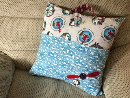 Book Pocket Pillow - finished pillow on chair Reading Cushion, Birthday Pillow, Princess Pillow, Book Pocket, Disney Fabric, Book Pillow, Pocket Pillow, Pillow Tutorial, Beloved Book