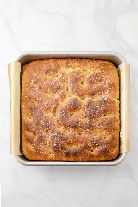 Small Batch Focaccia, Small Batch Bread, Easy Focaccia Bread Recipe, Foccacia Recipe, Foccacia Bread, Focaccia Bread Recipe, Focaccia Recipe, Savoury Recipes, No Knead Bread