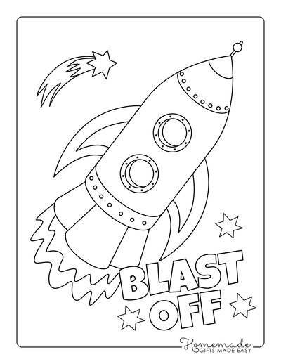 Planet Coloring Pages Rocket Blast off Rocket Ship Coloring Page Free Printable, Rocketship Coloring Page, Rocket Ship Coloring Page, Rocket Coloring Pages Free Printable, Outer Space Coloring Pages Printables, Free Space Coloring Pages, Space Coloring Sheets Free Printable, Spaceship Coloring Page, Rocket Coloring Page