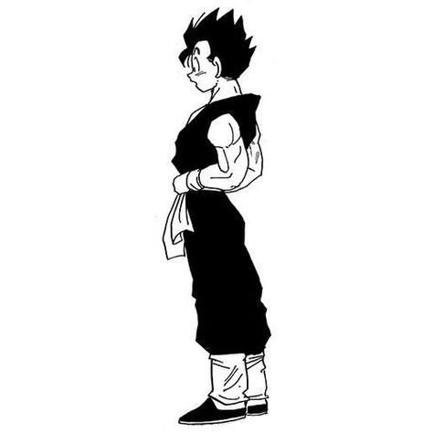 Dbz Lineart, Toriyama Art, Future Gohan, Dbz Manga, Ball Drawing, Animation Cel, Arm Art, Dragon Ball Super Artwork, Dbz Art