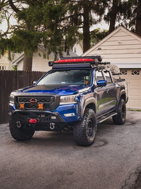 Nissan Frontier Pro 4x 2024, Lifted Nissan Frontier, Nissan Frontier 4x4, Frontier Truck, Rooftop Tents, Best Off Road Vehicles, Nissan Trucks, Black Truck, Truck Stuff