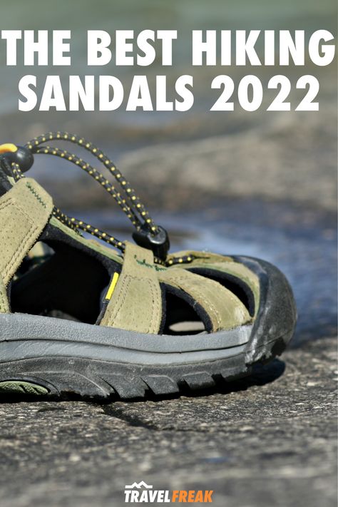 Find the best hiking sandals for your outdoor adventures. These are technical sandals with rugged soles, arch support, and everything else that makes up a trail-worthy shoe. They’ll provide you with many benefits similar to a hiking boot; however, they are lighter and much more breathable. | brown hiking sandals | best water hiking sandals | best sandals for hiking | best womens hiking sandals | hiking sandals men | hiking sandals womens | mens hiking sandals | hiking sandals review Hike Sandals, Backpacking Inspiration, Hiking Sandals Womens, Best Travel Clothes, Adventure Sandals, Mens Hiking, Womens Hiking, Best Travel Backpack, Hiking Essentials