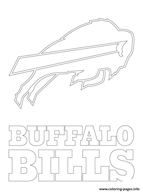 Print buffalo bills logo football sport coloring pages Atl Falcons, Football Coloring, Buffalo Bills Stuff, Football Prints, Football Coloring Pages, Detroit Lions Logo, Lion Coloring Pages, Sports Coloring Pages, Football Pattern