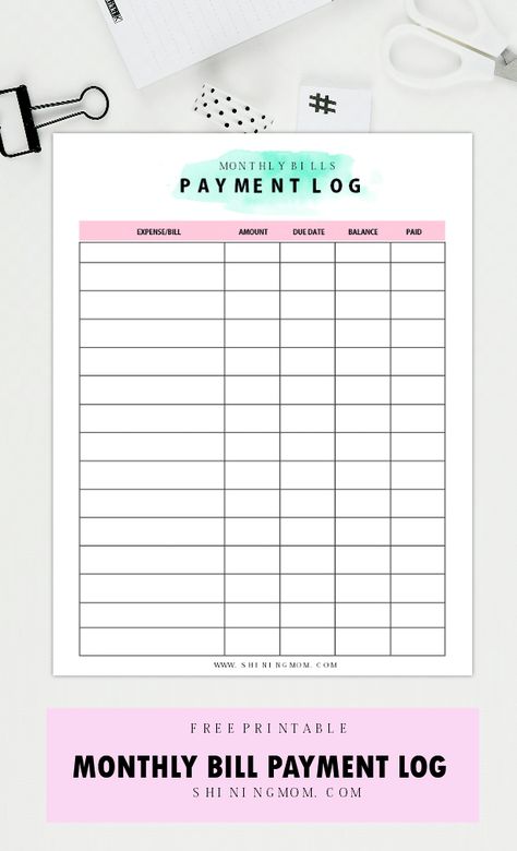 I think you'll love to use this free monthly  bills payment printable! Bill Spreadsheet Printable, Bill Organization Printables, Bill Payment Organization, Monthly Bills, Bill Planner, Bill Template, Monthly Bill, Bill Organization, Bill Tracker