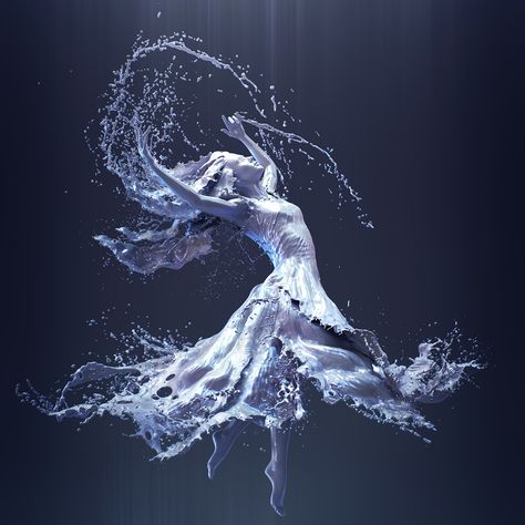 Personaje Fantasy, Water Art, Arte Inspo, Fete Anime, Dance Art, Arte Fantasy, 판타지 아트, Dance Photography, Fantasy Artwork