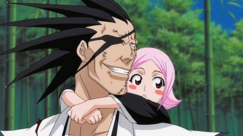 Kenpachi And Yachiru, Yachiru Kusajishi, Kenpachi Zaraki, Soul Society, Alice In Wonderland 1951, Kuchiki Rukia, Orihime Inoue, Bleach Anime Art, Kurosaki Ichigo