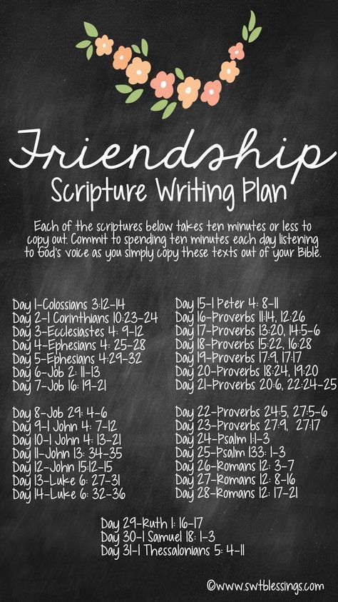 Friendship Scripture, Godly Friends, Friendship Bible, Woord Van God, Scripture Writing Plans, Writing Plan, Bible Study Plans, Bible Study Tips, Bible Plan