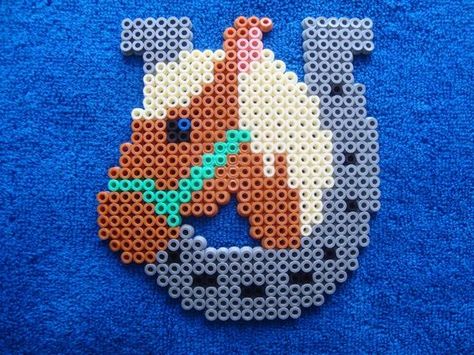 Horse hama beads by rainbow186: Hamma Beads Ideas, Melty Bead Patterns, Easy Perler Beads Ideas, Art Perle, Hama Beads Design, Perler Bead Templates, Motifs Perler, Hama Beads Patterns, Diy Perler Beads