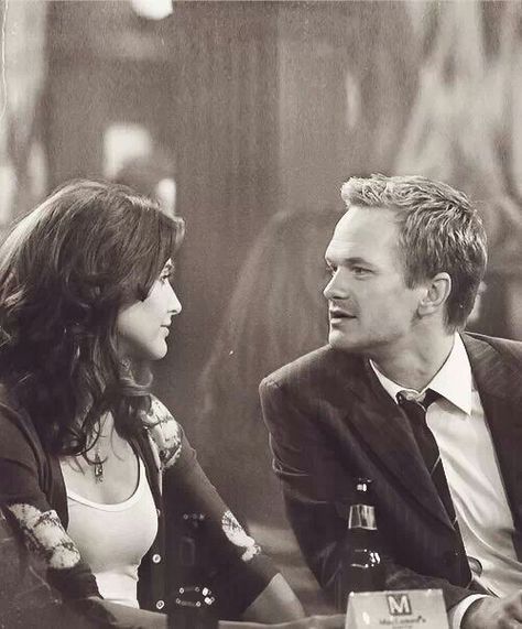 Robin & Barney How I Met Your Mother #himym Josh Radnor, Barney And Robin, How Met Your Mother, Robin Scherbatsky, Barney Stinson, Ted Mosby, Seth Macfarlane, Yellow Umbrella, How I Met Your Mother