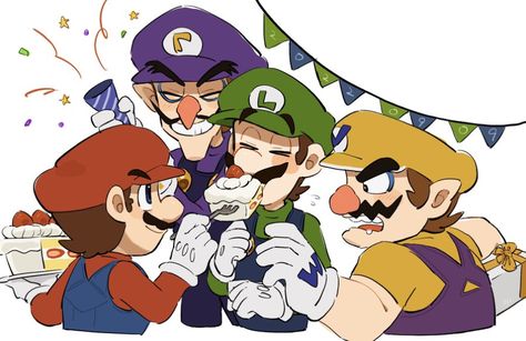 Mario Funny, Nintendo Mario Bros, Mario Y Luigi, Male Cartoon Characters, Mario Yoshi, Mario Fan Art, Super Mario And Luigi, Super Mario Art