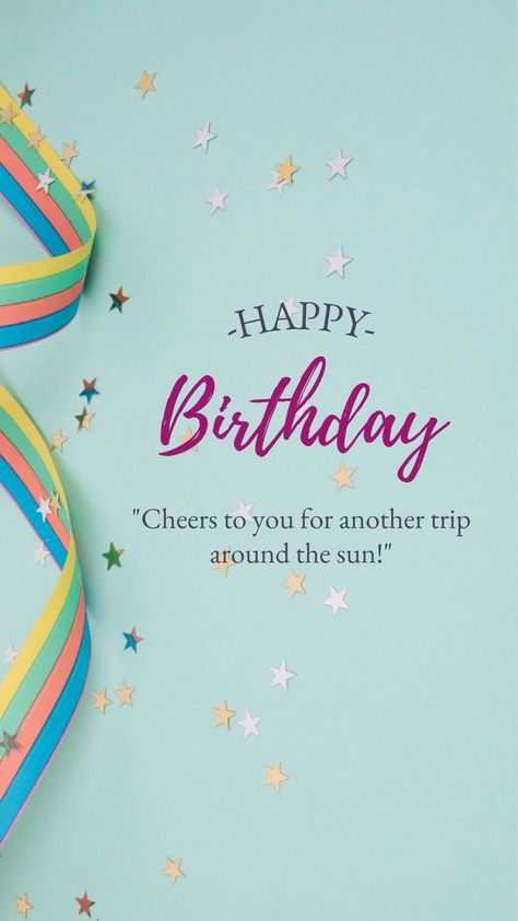 Birthday wishes Cheers Birthday Quotes, Birthday Wishes For Friend Unique, Birthday Wishes For Clients, Birthday Wishes For Coworker, Unique Birthday Wishes, Happy Birthday Wishes Messages, Animated Photos, Happy Signs, Happy Birthday Friends