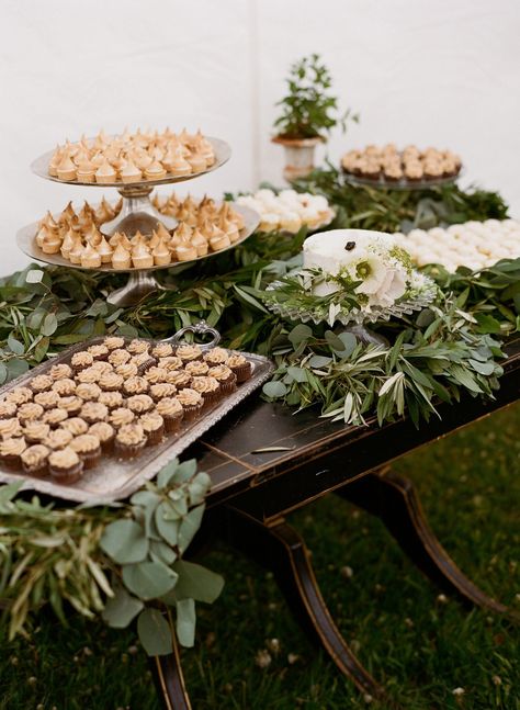 colby john wedding desserts Eucalyptus Dessert Table, Waffle Party, Jam Wedding Favors, Dessert Table Ideas, Sweet Table Wedding, Buffet Dessert, Entertaining Dinner, Dream Country, Sweet Corner