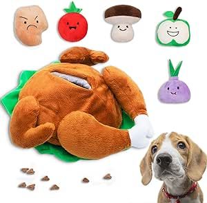 Lepawit Cute Thanksgiving Turkey Dog Toys Plush Squeaky Crinkle Dog Toys Interactive Hide and Seek Dog Toys Detachable Dog Puzzle Toys Great for Small Medium Dogs Dog Enrichment Toys, Dog Toys For Boredom, Pet Store Ideas, Turkey Dogs, Dog Squeaky Toys, Dog Puzzle Toys, Pet Paradise, Dog Enrichment, Dog Puzzles