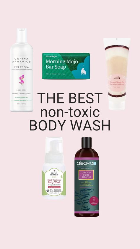 On the hunt for NON TOXIC body wasb wighout nasty and toxic chemicals?? I got you covered!! Check this out!! Non Toxic Body Wash, Body Wash Collection, Nontoxic Living, Toxic Off, Toxic Free Living, Toxic Products, Flatter Stomach, Skin Care Product, Healthy Hair Journey