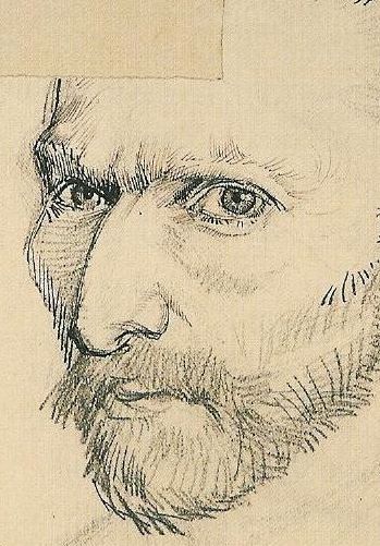 Self portrait, Vincent van Gogh Van Gogh Drawings, Self Portrait Drawing, Van Gogh Self Portrait, Interactive Multimedia, Vincent Van Gogh Art, Vincent Van Gogh Paintings, Animation Art Sketches, Van Gogh Paintings, Van Gogh Art