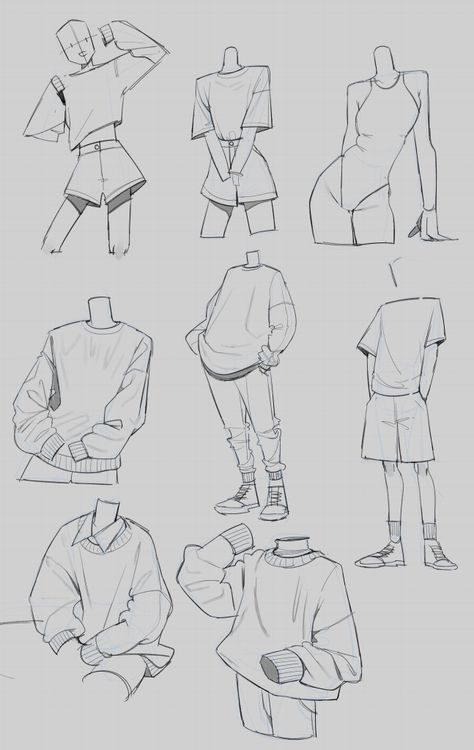 (1) Ohasi@練習垢 en Twitter: "https://t.co/LYa38cCSnd" / Twitter Crewneck Drawing Reference, Running Reference Front View, Cardigan Drawing Reference, Cute Poses Reference, Cute Poses Drawing, Reference Clothes, Draw Clothes, Figure Drawing Reference, Anime Drawings Tutorials