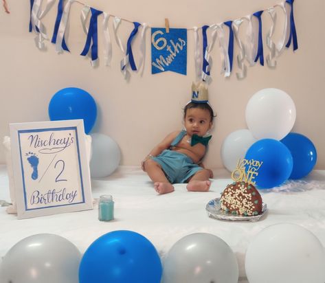 #halfbirthdayindia #halfbirthay #6months 6months Birthday Ideas, 6month Birthday, Baby Boy Newborn Photography, Baby Theme, Traditional Blouse Designs, Baby Shoot, Boy Newborn, Half Birthday, Baby Themes