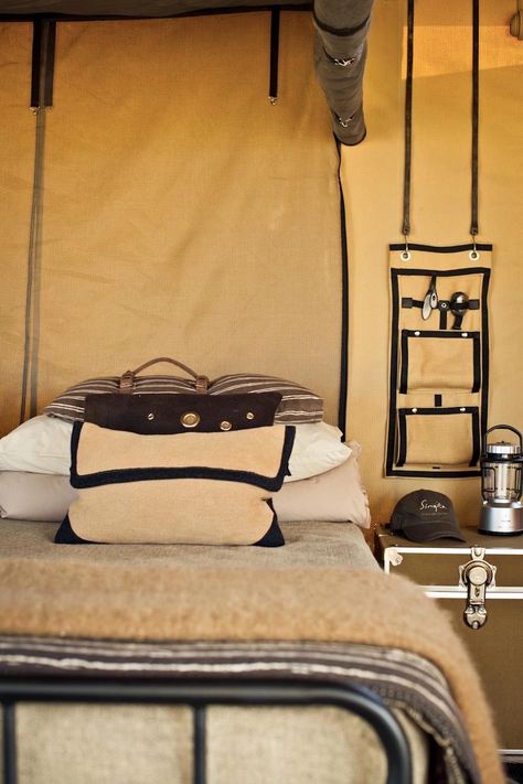 Gallery: Singita Explore Luxury Lodge & Safari | Grumeti | Singita Tented Camp, Safari Chic, Campaign Furniture, Safari Decorations, Go Glamping, Safari Tent, Luxury Safari, Luxury Tents, Luxury Lodge