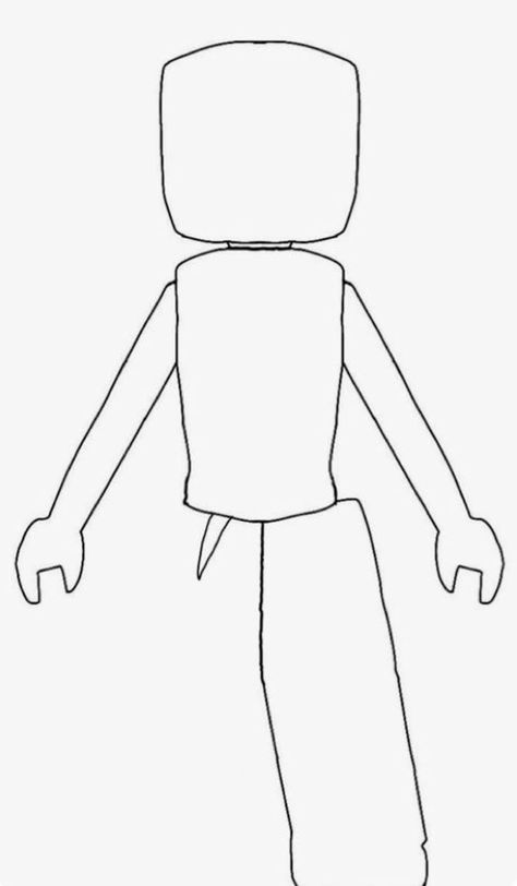 Roblox Body Base, Roblox Base, Roblox Karakter, Roblox Body, Roblox Drawing, Barbie Fashion Sketches, Body Tutorial, Body Shape Drawing, Paper Dolls Clothing