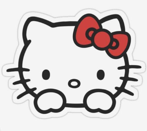 Hello Kitty Holding A Blank Sign, Hello Kitty Stickers Printable, Sticker Hello Kitty, Stickers Hello Kitty, Hello Kitty Stickers, Free Coloring Pages For Kids, Hello Kitty Printables, طابع بريدي, Cute Laptop Stickers