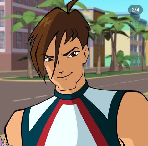 Male Cartoon Characters Disney, Winx Club Guys, Hear Me Out Characters Male Cartoon, Winx Club Brandon, Brandon Winx Club, Winx Brandon, Winx Boyfriend, Winx Boys, Stella And Brandon