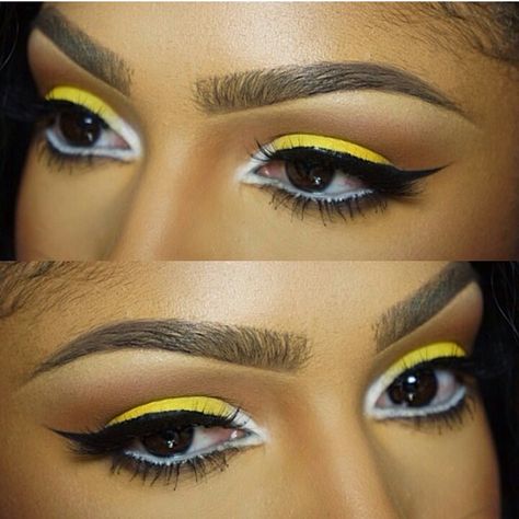 Love this Flutter Lashes, Maquillage On Fleek, Yellow Eyeshadow, Eye Details, Top Makeup Products, Face Beat, Looks Black, Beat Face, Makati