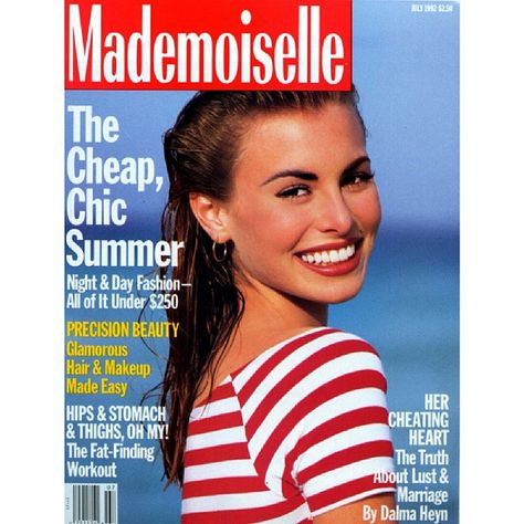 @nikitaylorinc #mademoiselle July 1992 by #paullange  #nikitaylor #magazinecover #fashion #beauty #90s #supermodel #flashback Summer Night Fashion, Taylor Magazine, Krissy Taylor, Mademoiselle Magazine, Niki Taylor, Original Supermodels, Glamorous Hair, 80s And 90s Fashion, Fashion Magazine Cover