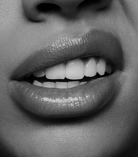 Close Up Face Reference, Nose Black And White, Bound By Hatred, Mouth Photography, Easy Pencil Drawing, Teeth Aesthetic, Black Sketch, Body Part Drawing, Lips Photo