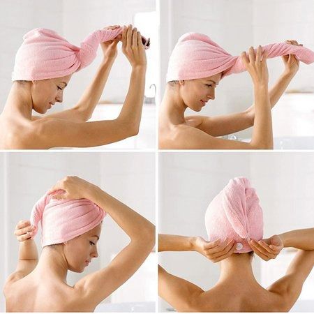 Hair Towel Turban, Turban Wrap, Towel Turban, Hair Towels, Weak Hair, Hair Drying, Hair Turban, Hair Flow, Getting A Massage