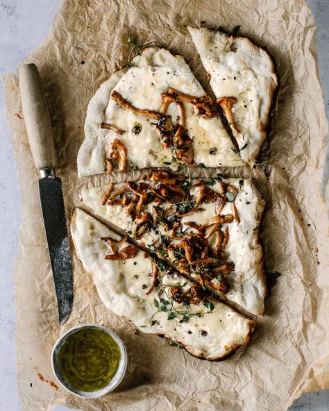 53 Pizza recipes | delicious. magazine Pizza Bianca Recipe, Pizza Bianca, Make Your Own Pizza, Pizza Maker, Mushroom Pizza, Slice Of Pizza, Delicious Magazine, Perfect Pizza, Homemade Pizza Dough