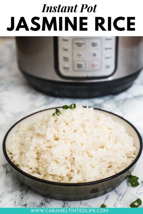 Make Jasmine Rice in the Instant Pot or pressure cooker #instantpotrecipes #instantpotrice #pressurecookerrecipes #jasmine #white #basmati #instantpot #pressurecookerrice #instapot Jasmine Rice Instant Pot, Yellow Jasmine Rice, Instant Pot Jasmine Rice, Perfect Jasmine Rice, Freezing Cooked Rice, Vegan Korma, Yellow Jasmine, Rice Instant Pot, Rice On The Stove