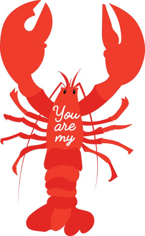 Lobster Cute, Lobster Illustration, Wedding Illustration Card, Lobster Art, My Lobster, Affiches D'art Déco, Tiger Rug, Food Illustration Art, Man Illustration