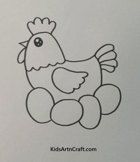 Easy Animal Drawings - Birds & More Check more at https://www.kidsartncraft.com/easy-animal-drawings-birds/ Easy Bird Drawing For Kids, Bird Drawing For Kids, Simple Bird Drawing, Basic Drawing For Kids, Class Drawing, Drawing Steps, Easy Animal Drawings, Easy Drawing Steps, Fruits Drawing