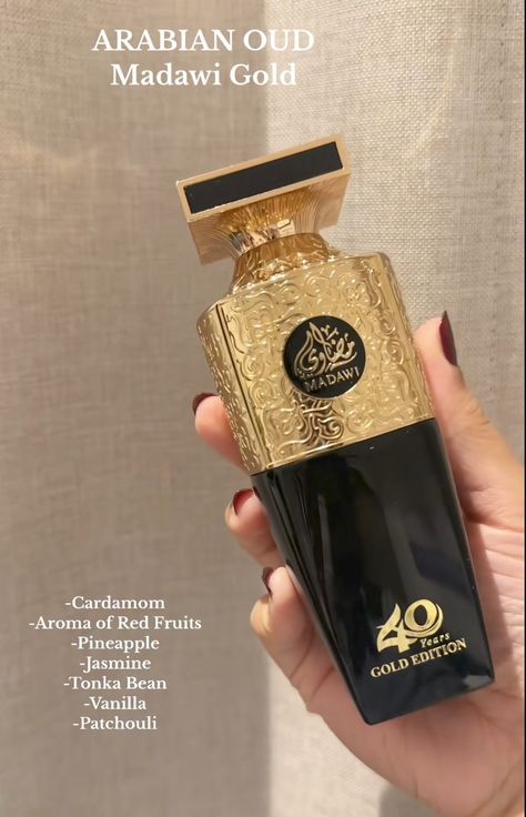 Madawi Gold Perfume, Oud Perfume Arabic, Fragrance Lab, Musk Perfume, Oud Perfume, Fragrances Perfume Woman, Perfume Collection Fragrance, Shower Skin Care, Body Smells