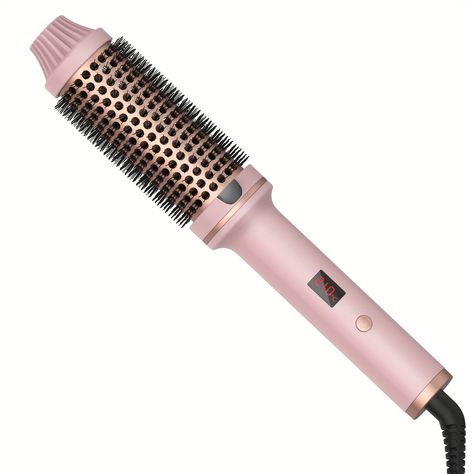 Faster shipping. Better service Thermal Brush, Curling Brush, Hot Air Brush, Hair Curling, Air Brush, Hair Curler, Curling Iron, Hair, Pink