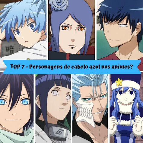 poster-personagens-de-anime-com-cabelo-azul Hinata Hyuga, Black Clover, Fairy Tail, Naruto Shippuden, Zelda Characters, Movie Posters, Anime, Fictional Characters, Black