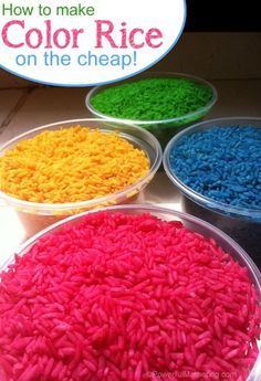 Rice Ideas, Diwali Activities, Color Rice, Colored Rice, Toddler Sensory, Sensory Bottles, Sensory Table, Toddler Snacks, Toddler Play