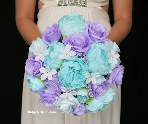 Blue And Lavender Wedding Flowers, Blue And Lavender Wedding, Turquoise Wedding Flowers, Wedding Flowers Blue, Wedding Peonies, Lavender Wedding Flowers, Bridal Bouquet Peonies, Tiffany Blue Wedding, Blue And Lavender