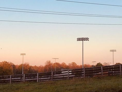 Football Field Sunset, October Sky Movie, Friday Wallpaper, Football Aesthetic, October Sky, Fall Football, Football Field, Vintage Fall, Fall Photos