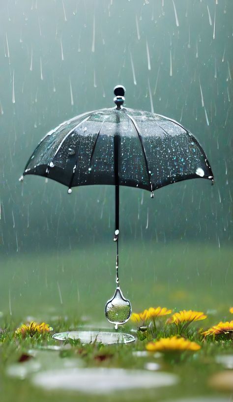 Rainy Images, Romantic Rain, Rain Images Beautiful, Rainy Day Photography Nature, Rain Hd Images, Umbrella Images Rainy Days, Rainy Day Umbrella Photography, Pencil Sketches Easy, Rain Pictures