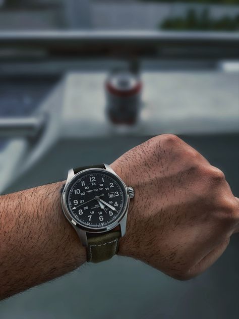 Hamilton Field Khaki, Hamilton Field Watch, Hamilton Khaki Field Automatic, Hamilton Khaki Field, Dark Naturalism, Hamilton Khaki, Hamilton Watch, Field Watches, Watch Collection