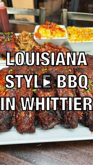 201K views · 10K reactions | Louisiana style BBQ in Whittier! 🍖

📍: Steve’s BBQ | 7007 Greenleaf Ave, Ste 101A, Whittier, CA 90602
👉🏻: @stevesbbq 

#foodblogger #foodie #losangeles #whittier #bbq #barbecue | Nate Nguyen | Bobby Caldwell · What You Won't Do for Love Bobby Caldwell, Louisiana Style, Food Places, March 5, Country Kitchen, Louisiana, Food Blogger, Restaurant, Travel