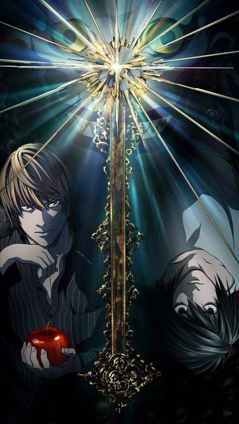 Helloween Wallpaper, L Lawliet, Light Yagami, Wallpaper Dekstop, Host Club, Yamaguchi, Poster Retro, Wall Poster, Anime Inspired