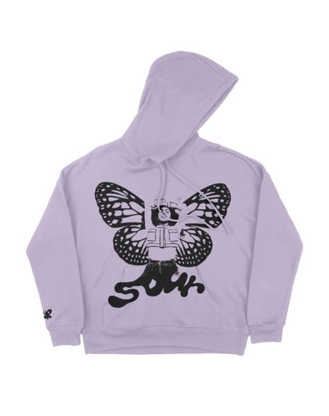 Olivia Rodrigo – Olivia Rodrigo Music Sour Outfits, Olivia Rodrigo Merch, Butterfly Hoodie, Celebrity Style Red Carpet, Purple Butterfly, Olivia Rodrigo, Fleece Hoodie, Official Store, Celebrity Style