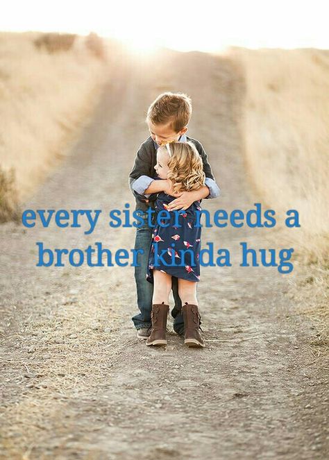 A brother is always there #brother #love Sisters By Heart Quotes, Brother Sister Love Quotes, Brother Photos, Sisters Images, Brother Love, Sister Love Quotes, Sister Quotes Funny, Brother Sister Quotes, Hug Quotes