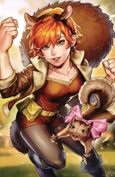 Squirrel Girl by SuJin Jo Squirrel Girl Marvel, Doreen Green, Unbeatable Squirrel Girl, Squirrel Girl, Greatest Villains, Flying Squirrel, Young Avengers, A Squirrel, Marvel Entertainment