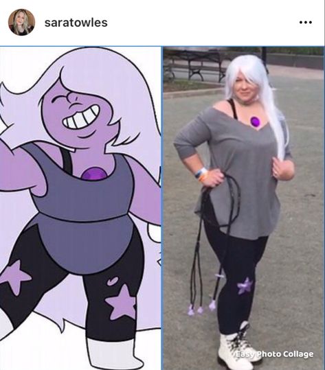 Steven Universe Outfits, Steven Universe Amethyst Cosplay, Steven Universe Halloween Costumes, Steven Universe Halloween, Steven Universe Costume, Amethyst Cosplay, Steven Universe Cosplay, Amethyst Steven Universe, Closet Cosplay