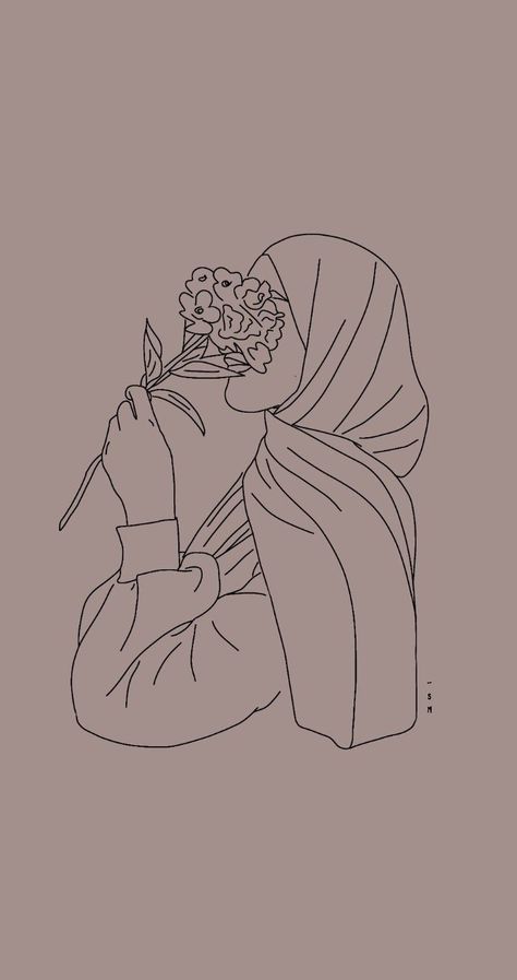 Art Iphone Wallpaper, Fesyen Islam, Stile Hijab, Islamic Wallpaper Iphone, Cover Wattpad, Iphone Wallpaper Hipster, Hijab Cartoon, Buku Skrap, Fotografi Alam Semula Jadi