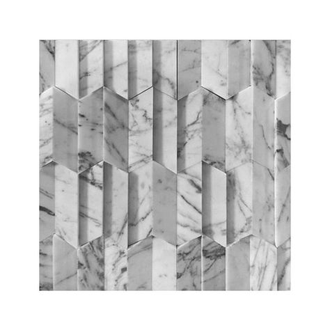 It's all about the texture. A beautiful natural marble mosaic tile that we are using for an accent wall in a powder room. @ www.patriciagrayinc.com #statuario #mosaic #marbletile #armani #currentproject #patriciagrayinteriordesign #pelini Marble Groove, Mosaic Tile Patterns, Marble Detail, Cladding Design, Grey Interior Design, Wall Pattern, Marble Mosaic Tiles, Tiles Texture, Luxury Condo