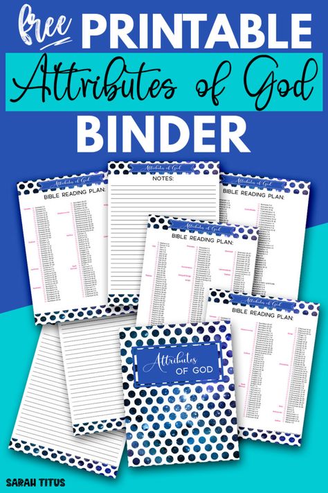 Top 50+ Essential Oils DIY Recipes {Do-It-Yourself} - Sarah Titus | From Homeless to 8-Figures God's Attributes Free Printable, Bible Binder, Planners 2024, Organize Paperwork, Diy Planners, Sarah Titus, Goal Setting Printable, Printable Forms, Medical Binder